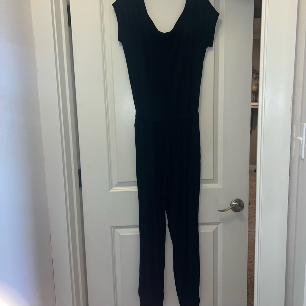Express Black Drawstring Jumpsuit. Polyester And … - image 8